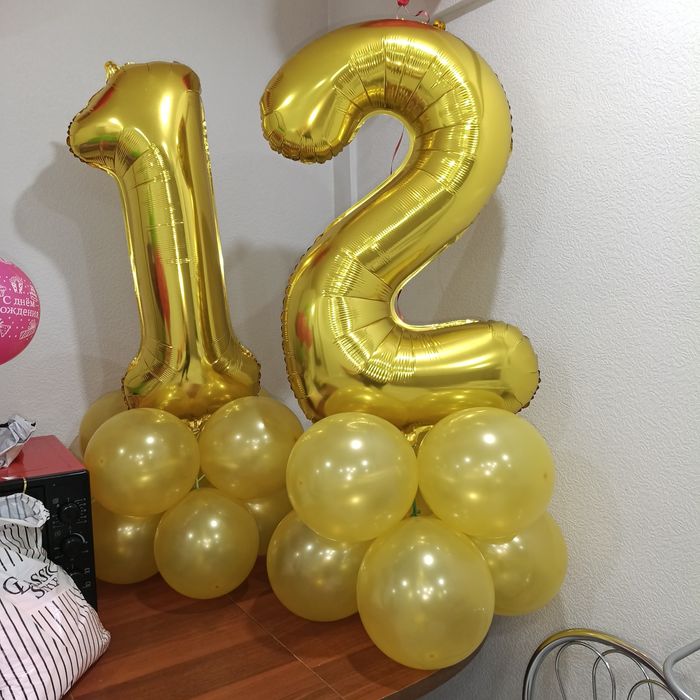 Цифры 1 и 2 высота 100 см