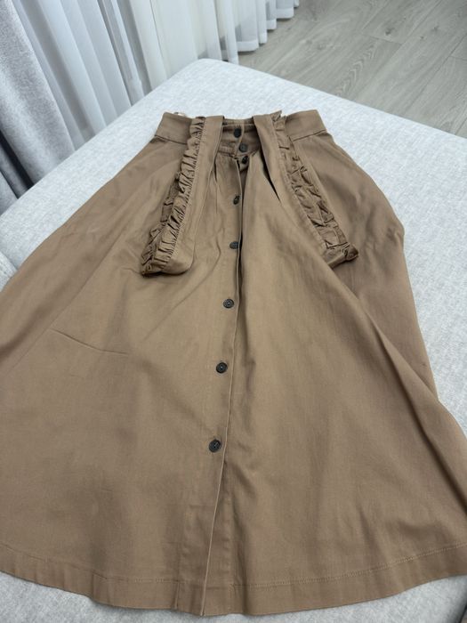 Сарафан коричневый женский