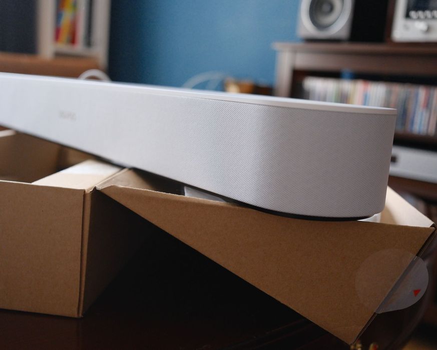 Sonos Beam Gen 1, саундбар, soundbar, безжична тонколона, Smart Soundbar, Wi-Fi, AirPlay 2, HDMI ARC, бял