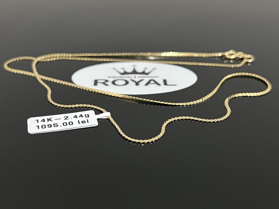 Bijuteria Royal CB : Lant aur 14K 2,44 grame