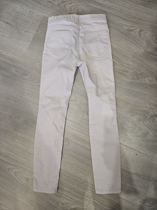 Blugi H&M roz si blugi raiati masura7- 8 ani