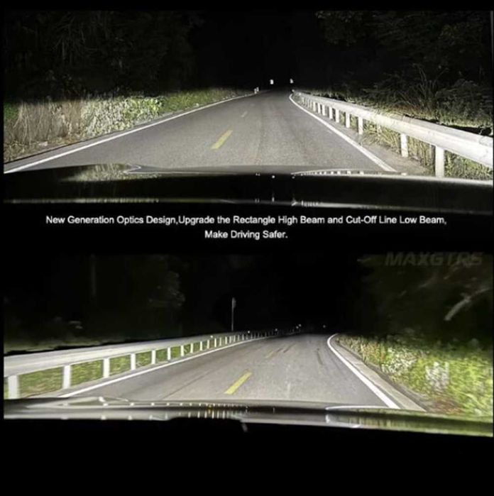 LED диодни крушки за фарове с Лупа - H11 CANBUS, 12V, 40W, 12 400LM