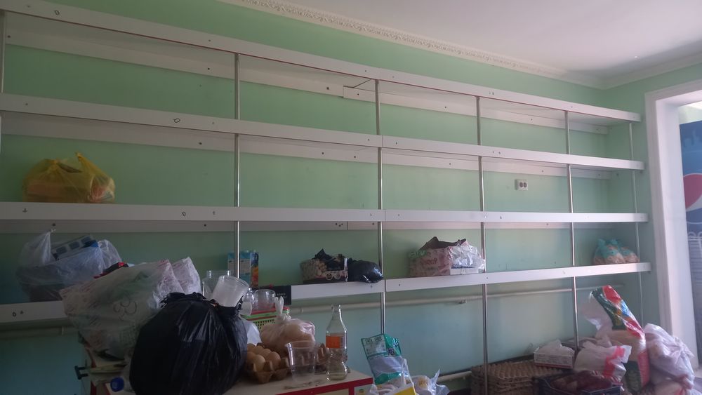 магазин ушын полкалар сатылады