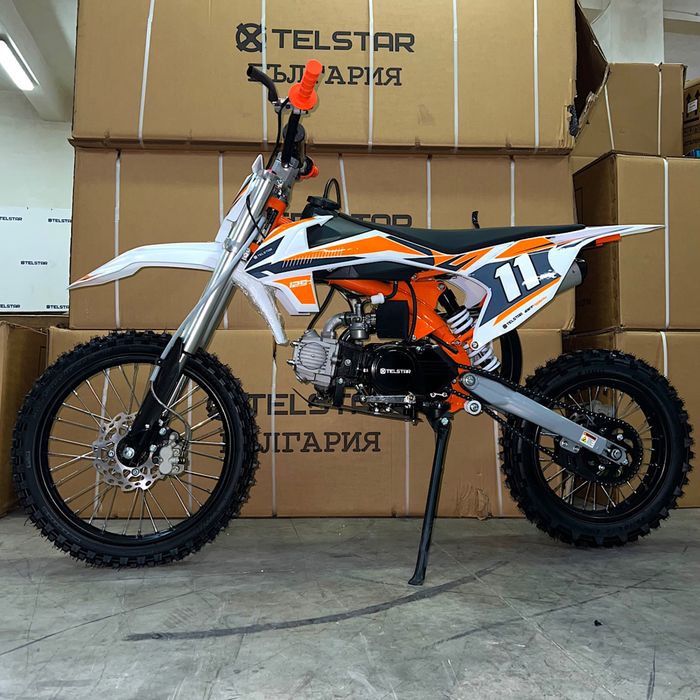 Кросов мотор TELSTAR 125CC с усилена рамка 2025