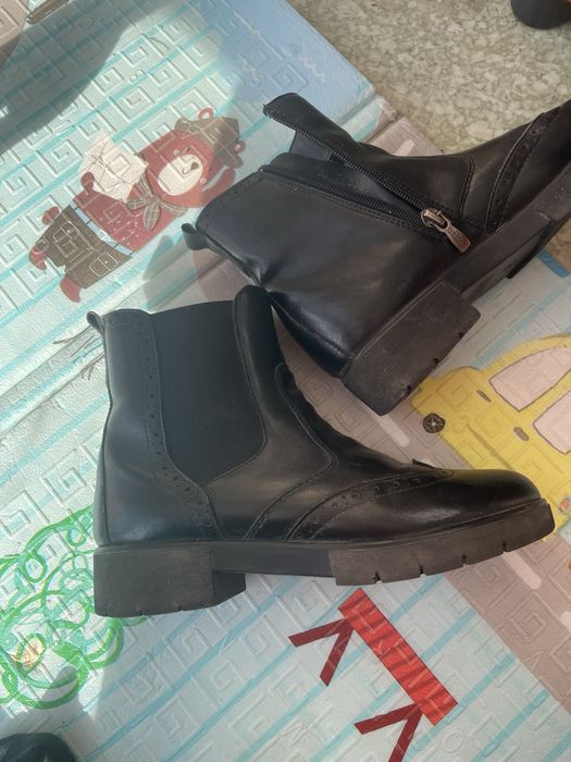 Осенние ботинки 36 натурал кожа