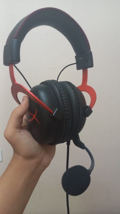 Игровые наушники HyperX Cloud ll (полный комплект)