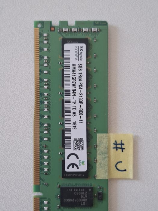 4 x 8 gb RAM SK hynix DDR4 ECC (pentru server sau workstation)