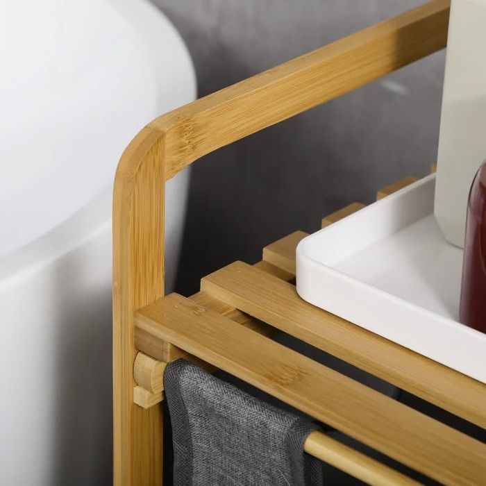 Кош за пране с две отделения