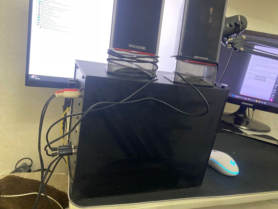 Колонки Microlab M-700 2.1, мощный бас