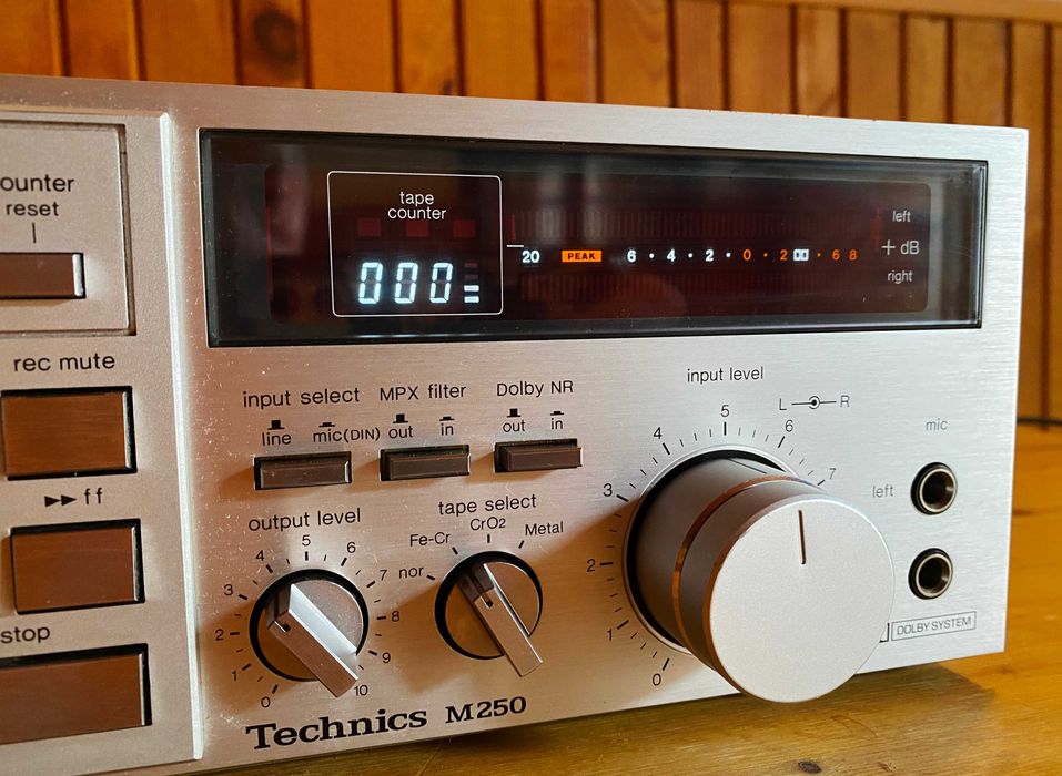 РАЗПРОДАЖБА - 100€ - ДЕК - Technics RS-M250 - Made in Japan