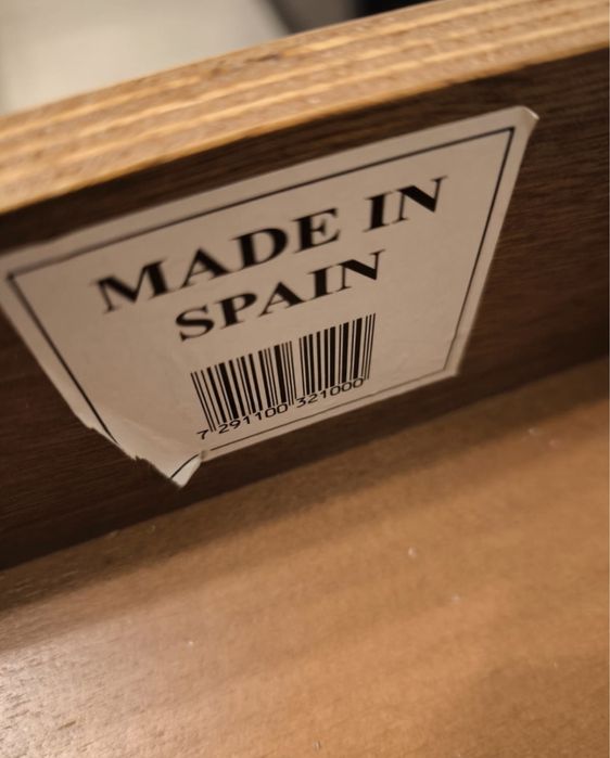 Испанский комод из натурального дерева дуб