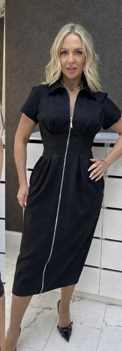 Платье женское чёрное