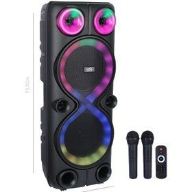 БЕПУЛ Доставка, Янги Караоке Колонка 76см ли  ZQS8238+2та Микрофон !.