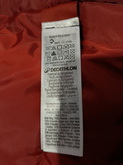 Мъжко яке Quechua SH 500 -10°C XL