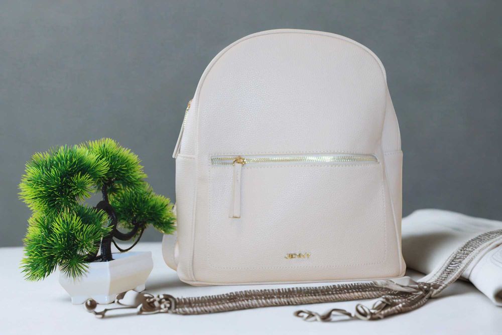 Раница Jenny - бежова