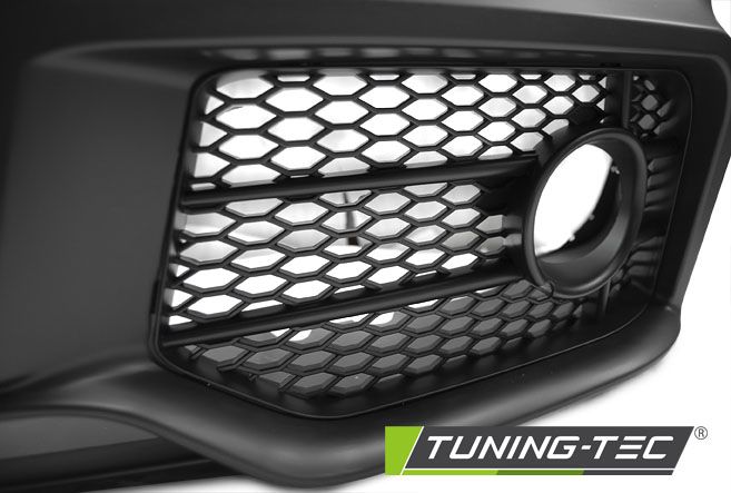 Bara fata AUDI A4 04-08 RS STYLE negru PDC