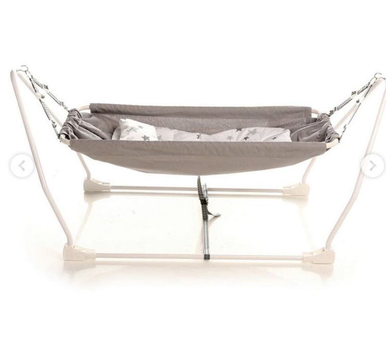 Складной детский гамак (серый)