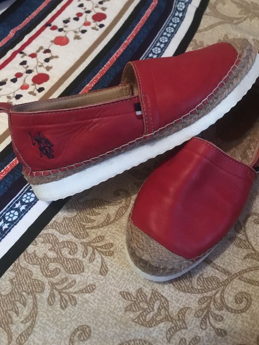 Opincute piele US POLO ASSN