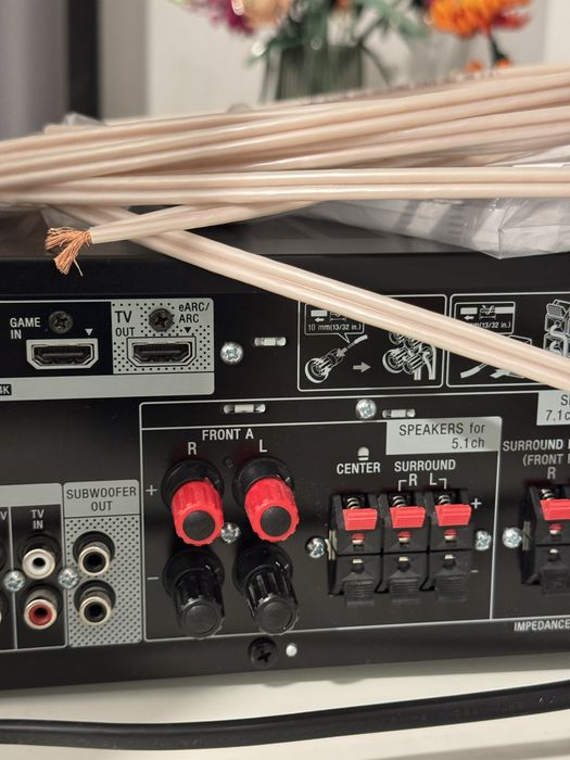 Receiver AV SONY STR-DH790,  Dolby Atmos, 7.2, Hi-Res, 4K 7 x 145 W,