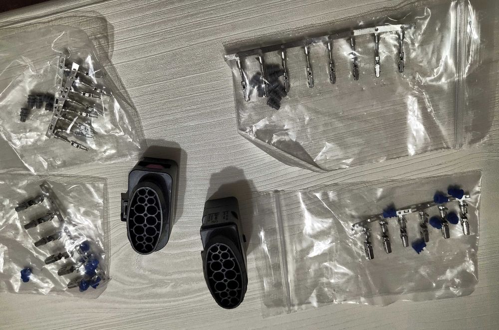 Set mufe 14 pin faruri OEM, VW Passat B8 Vw golf7 Touran 5T Skoda Seat