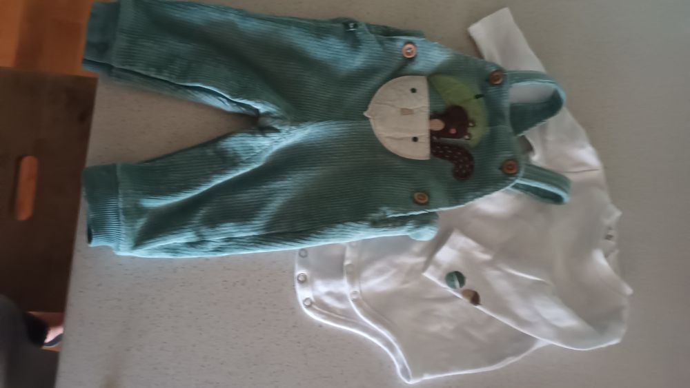 Комплект боди + гащеризон,  3м.