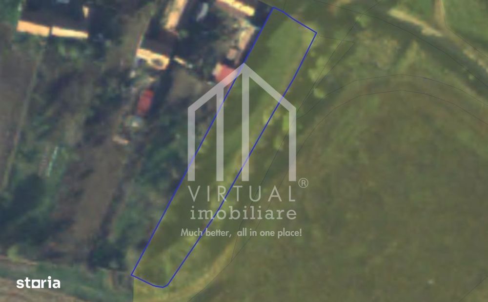 Teren intravilan de vanzare in loc Hamba, 1397 mp