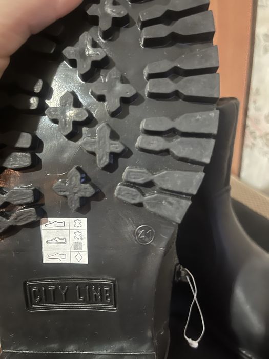 Мъжки боти естествена кожа