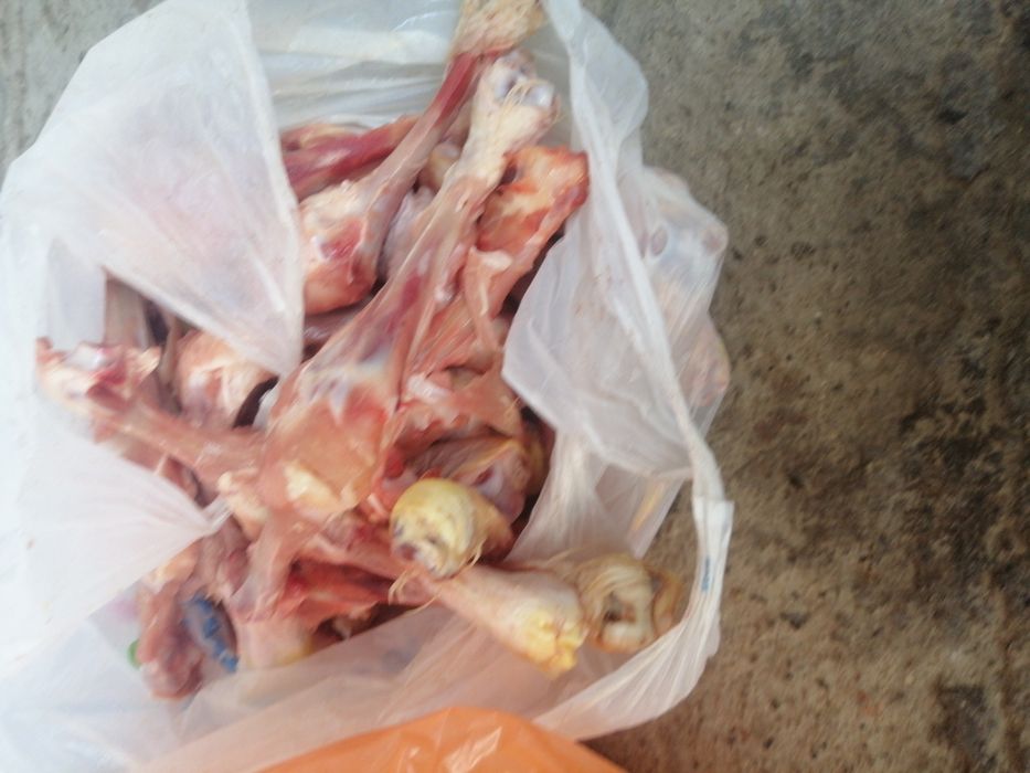 Куринные косточки для собак