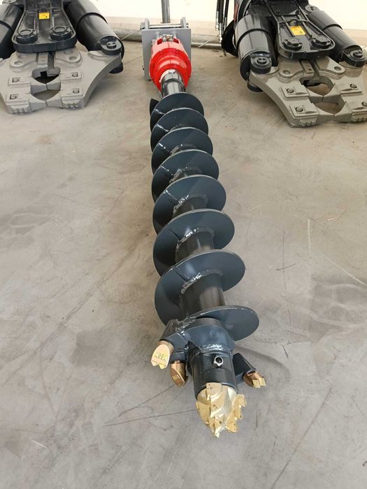 Burghiu foreza hidraulica de pamant pt excavatoare/buldoexcavatoare