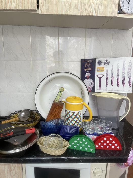 Посуда разная, 100 тг и выше