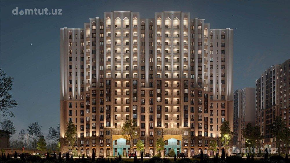 ЖК O'z Makon , 2/7/16, 44 м², Евроремонт с обстановкой