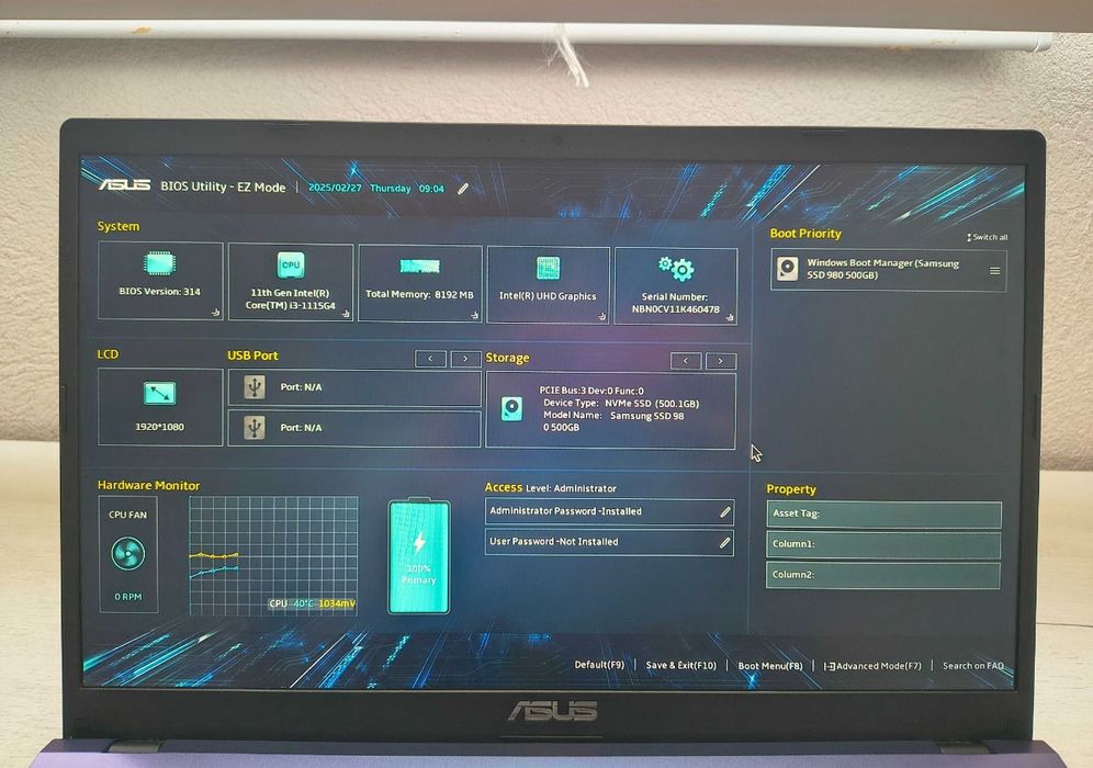 Laptop Asus Vivobook