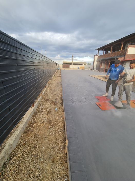 Pavaj din Beton Amprentat