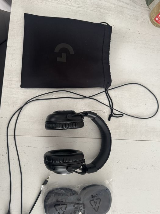 Наушники logitech G Pro X черный