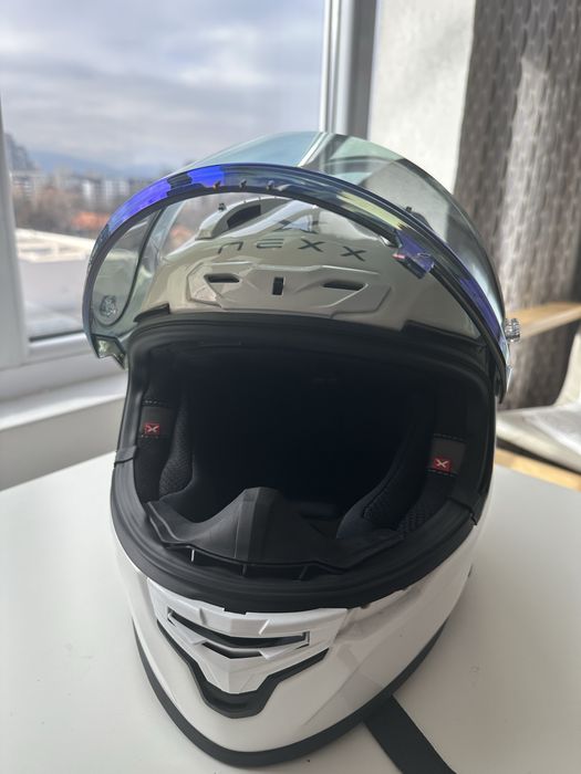 Каска NEXX X.R3R plain white