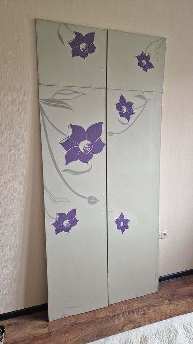 Фасады  для встроенного  шкафа квартиры 101 серии