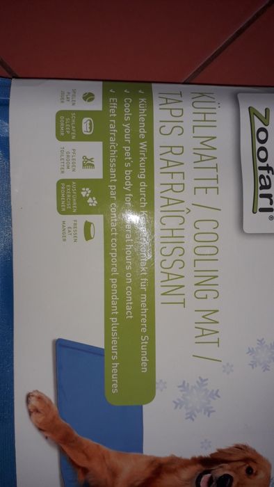 Saltea refirgeranta pentru animale