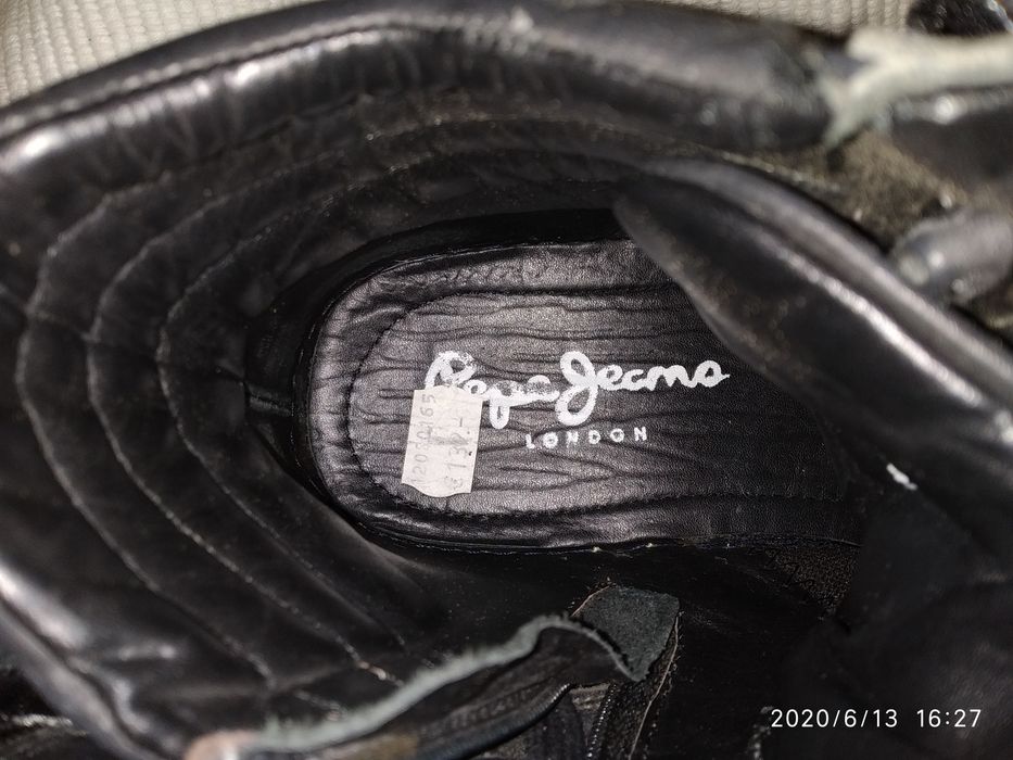 Pantofi tenisi mid- hight piele pepe jeans london 42