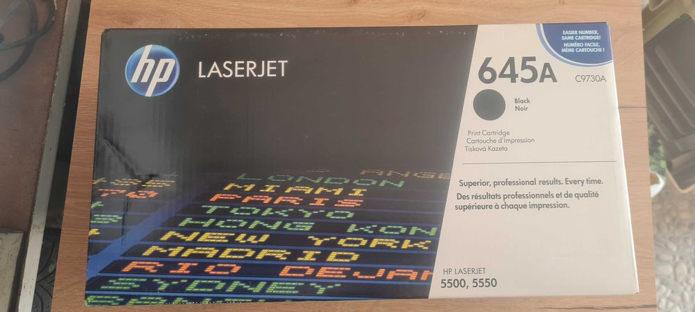 Cartus imprimanta laser original HP C9730A  pt HP 5500 HP 5550 negru