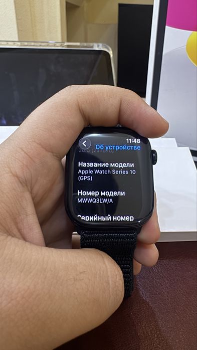 Iwatch 10/46 jet black