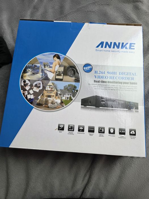 Sistem supraveghere video ANNKE cu 4 camere și DVR H.264 (model DL81A1