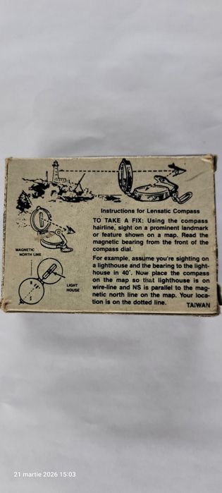 Busolă pentru orientare în expediti