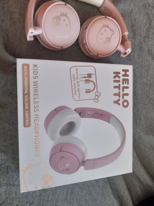 Hello kitty розови слушалки Bluetooth
