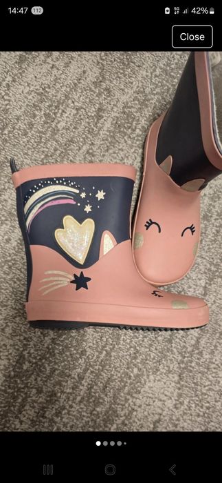 Cizme cauciuc marimea 28