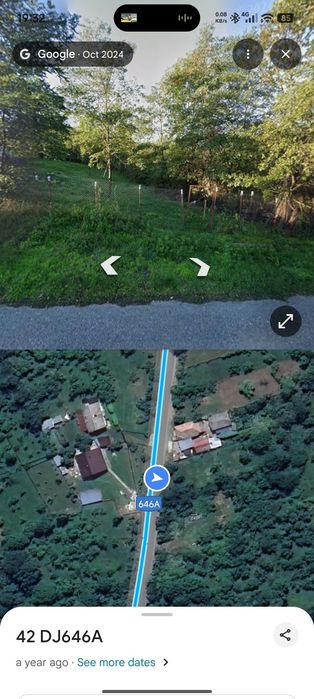 Vând teren Bărbătești - Vâlcea 4€ mp 2300mp