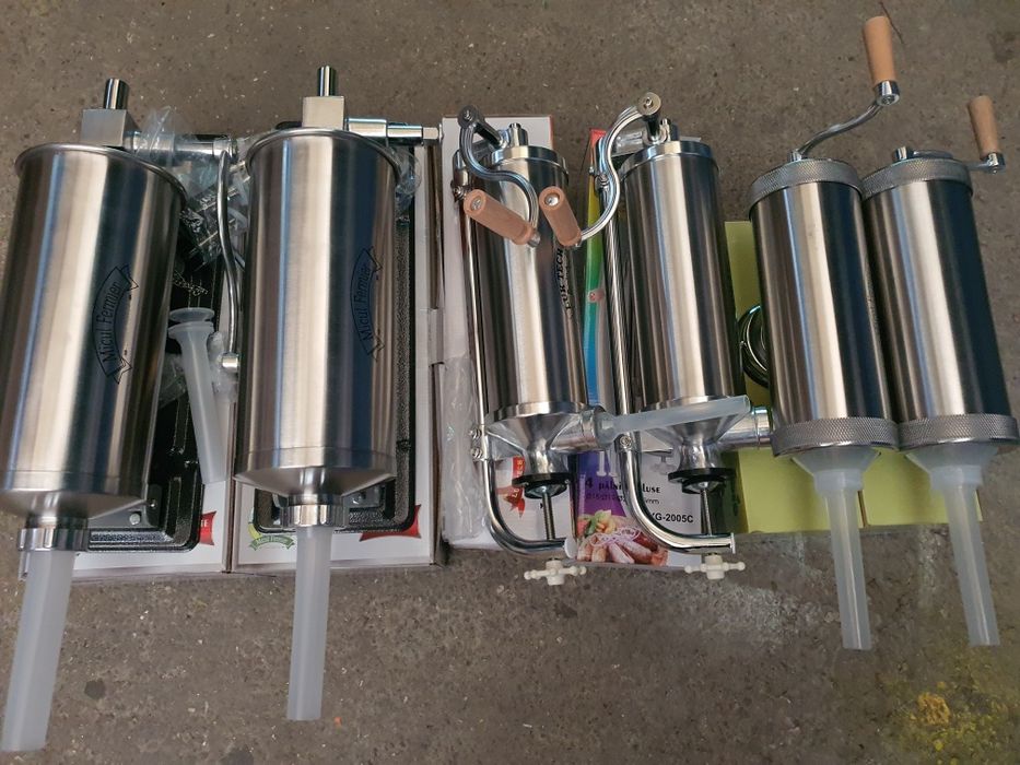 Mașina de umplut cîrnați verticală și orizontală