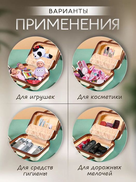 Чемодан средний детский - идеальный компаньон для путешествий и ручной