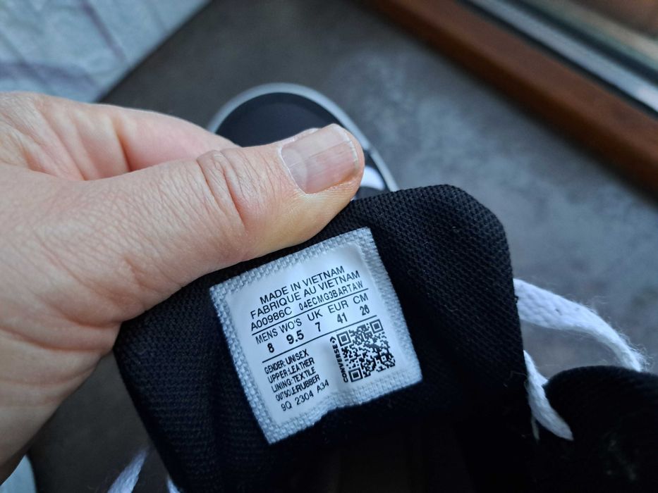 мъжки маратонки,кецове,спортни кожени обувки,,ном.41,Converse