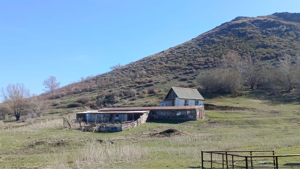 Продается дом вместе с сараем и землей