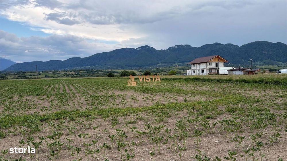 Teren de vanzare la intrarea in Zarnesti (Zona Penny ). Excelent pentr